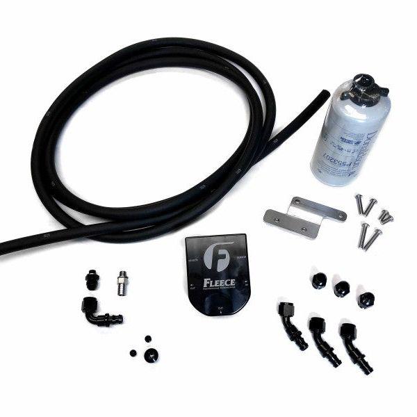 Fleece Performance 03-18 Dodge Cummins Auxiliary Fuel Filter Kit-tuningsupply.com