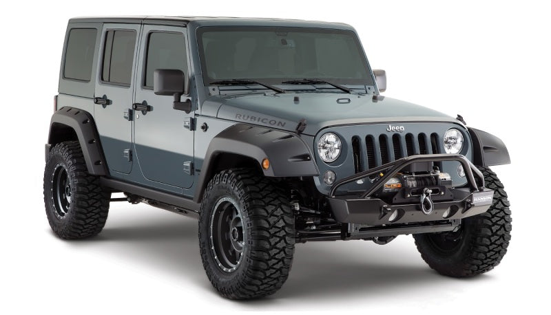 
  

Bushwacker  - BUS10080-02 - Bushwacker 07-18 Jeep Wrangler Unlimited Pocket Style Flares 2pc 4-Door Sport Utility Only - Black - Shipped in Europe - Tuningsupply.com

