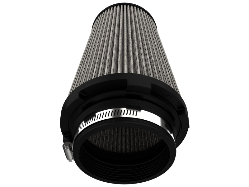 aFe MagnumFLOW Pro DRY S Universal Air Filter 4in F x 6in B x 4in T (Inv) x 8in H-tuningsupply.com