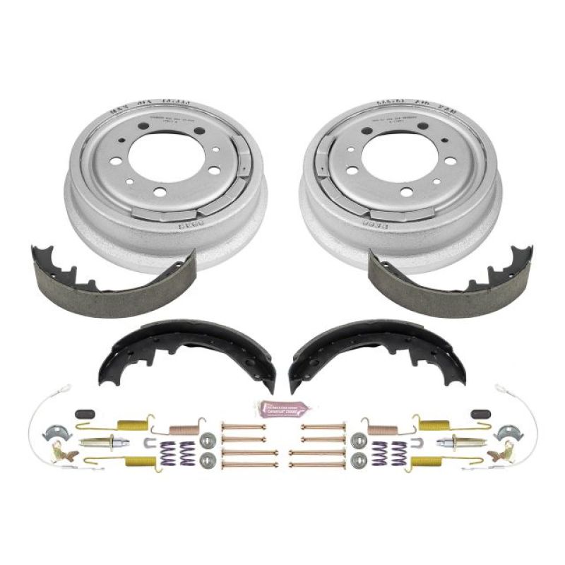 Power Stop 82-83 Jeep CJ5 Rear Autospecialty Drum Kit-tuningsupply.com