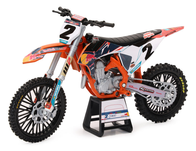 New Ray Toys KTM Red Bull 450SX-F (Cooper Webb #2)/ Scale 1:12-tuningsupply.com