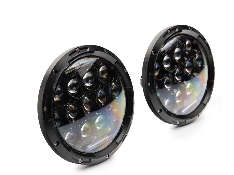 

Raxiom J150093 - RAXJ150093 - Raxiom 97-18 Jeep Wrangler TJ/JK Axial Series 13-LED Headlights- Black Housing (Clear Lens) - Shipped in Europe - Tuningsupply.com
