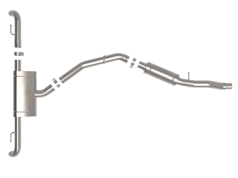 

aFe 49-36447 - AFE49-36447 - aFe MACH Force-Xp 17-21 Audi Q5 L4-2.0L (T) 3in to 2.5in Stainless Steel Cat-Back Exhaust System - Shipped in Europe - Tuningsupply.com
