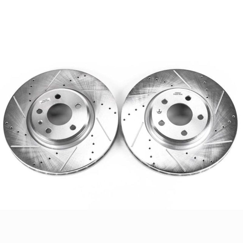 Power Stop 09-11 Audi A4 Evolution Rotors avant percés et fendus - Paire