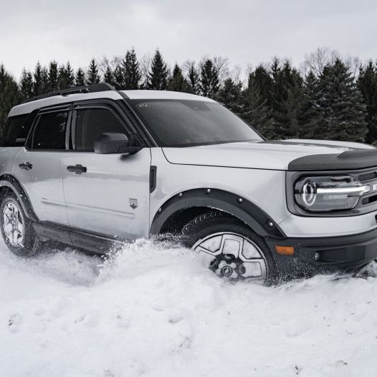 AVS 2021 Ford Bronco Sport Ventvisor Outside Mount Window Deflectors 4pc - Smoke-tuningsupply.com