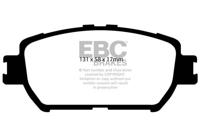 

EBC DP31642C - EBCDP31642C - EBC 06-07 Lexus GS300 3.0 Redstuff Front Brake Pads - Shipped in Europe - Tuningsupply.com
