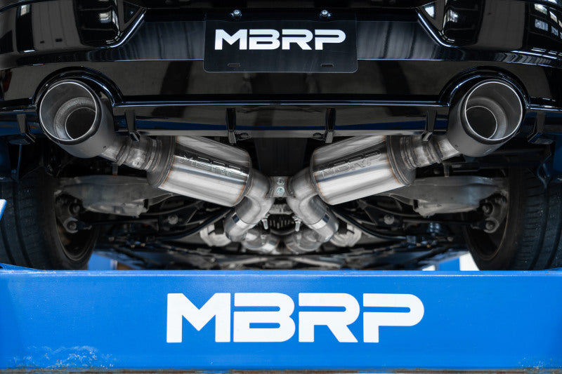 

MBRP PS4408304 - MBRPS4408304 - MBRP 23-24 Nissan Z 3.0L Armor Pro T304 Stainless Steel 3in Cat-Back Dual Rear Exit w/ 5in OD Tips - Shipped in Europe - Tuningsupply.com
