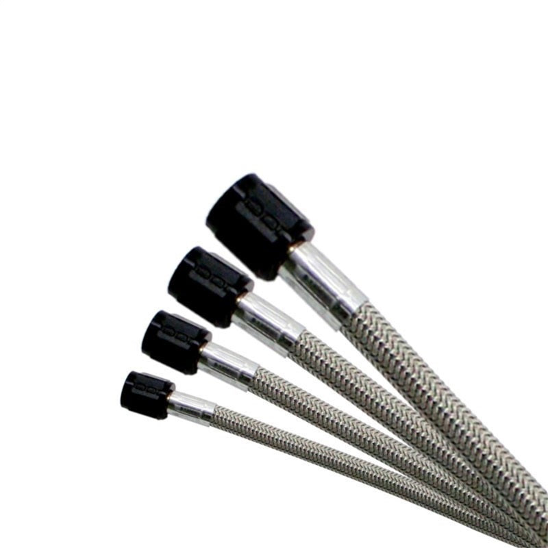 

Nitrous Express 11168 - NEX11168 - Nitrous Express 4AN 14ft Stainless Steel Braided Hose - Black - Shipped in Europe - Tuningsupply.com
