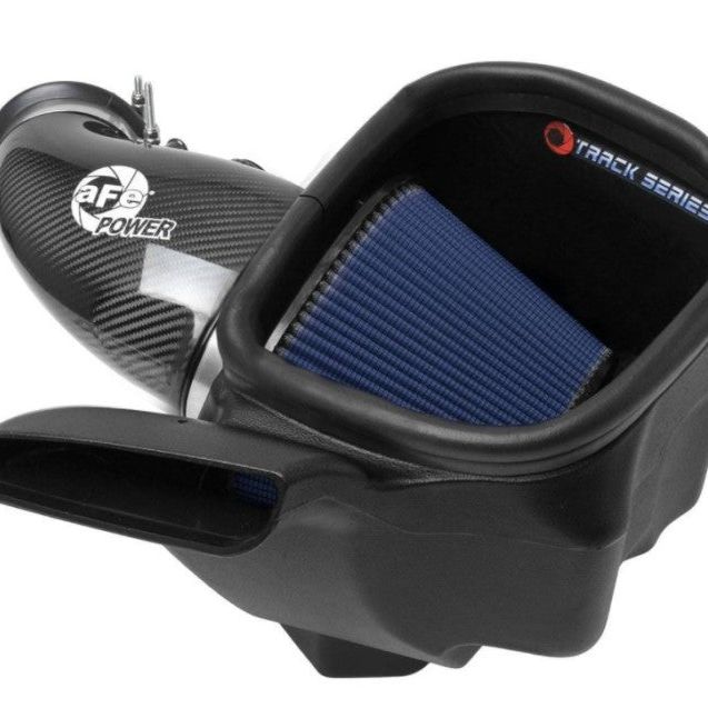 aFe 12-21 Jeep Grand Cherokee 6.4L Track Series Carbon Fiber Cold Air Intake System w/Pro 5R Filter-tuningsupply.com