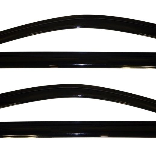 AVS 08-16 Chrysler Town & Country Ventvisor Outside Mount Window Deflectors 4pc - Smoke-tuningsupply.com