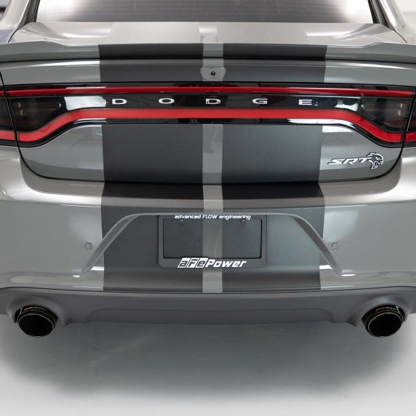 aFe MACH Force-XP 4-1/2in Carbon Fiber OE Replacement Exhaust Tips - 15-19 Dodge Charger/Hellcat-tuningsupply.com