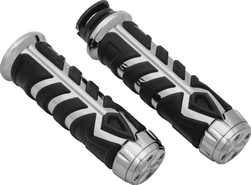 Kuryakyn Spear Grips For Scout Chrome-tuningsupply.com