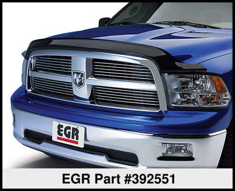 EGR 06+ Dodge F/S Pickup Aerowrap Hood Shield (392551)-tuningsupply.com