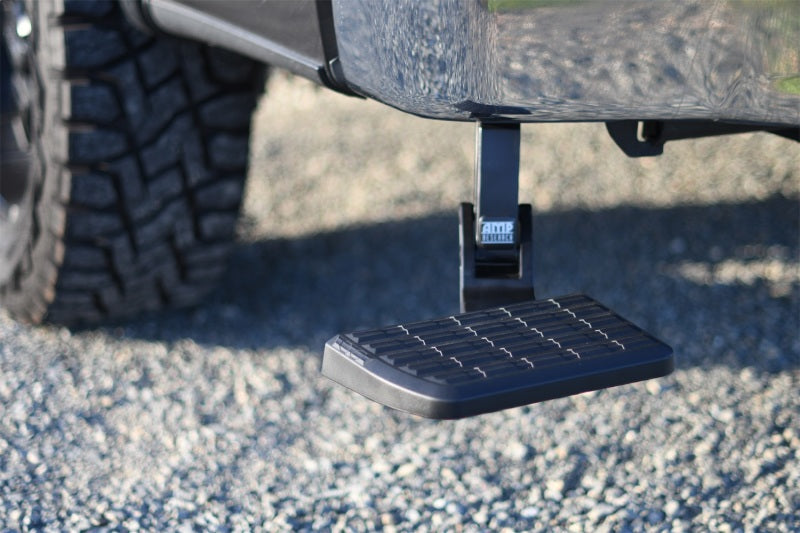 AMP Research 21-22 Ford F150 BedStep (Does Not Work w/Dual Exhaust) - Black-tuningsupply.com