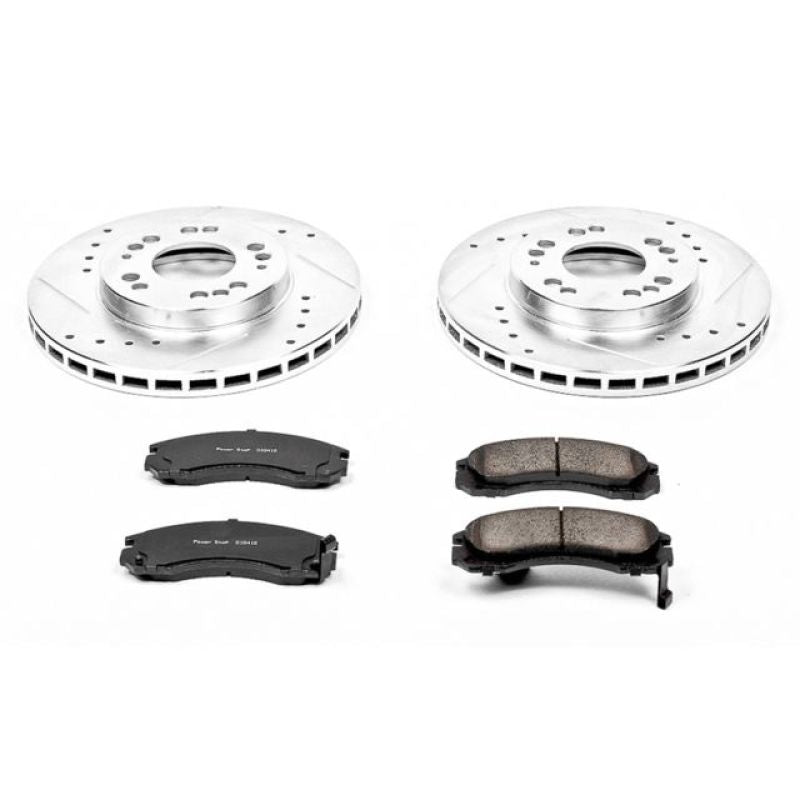 

PowerStop K798 - PSBK798 - Power Stop 91-96 Dodge Stealth Front Z23 Evolution Sport Brake Kit - Shipped in Europe - Tuningsupply.com

