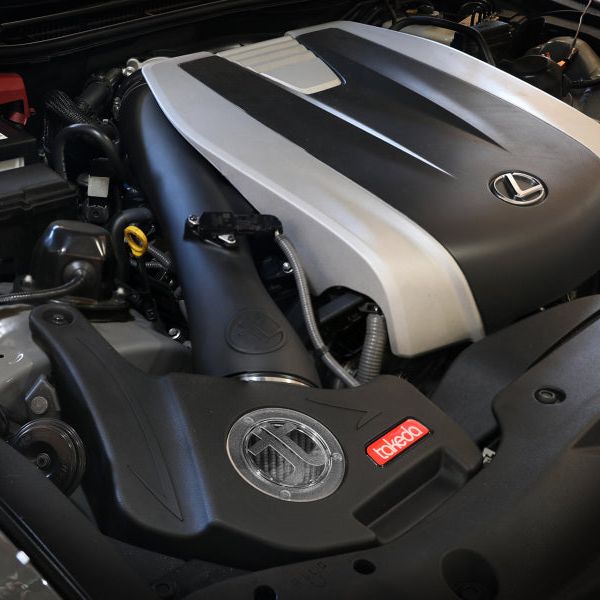 AFE Momentum Intake System W/ Pro Dry S Filter 21-24 Lexus IS300/IS350 V6 3.5L-tuningsupply.com