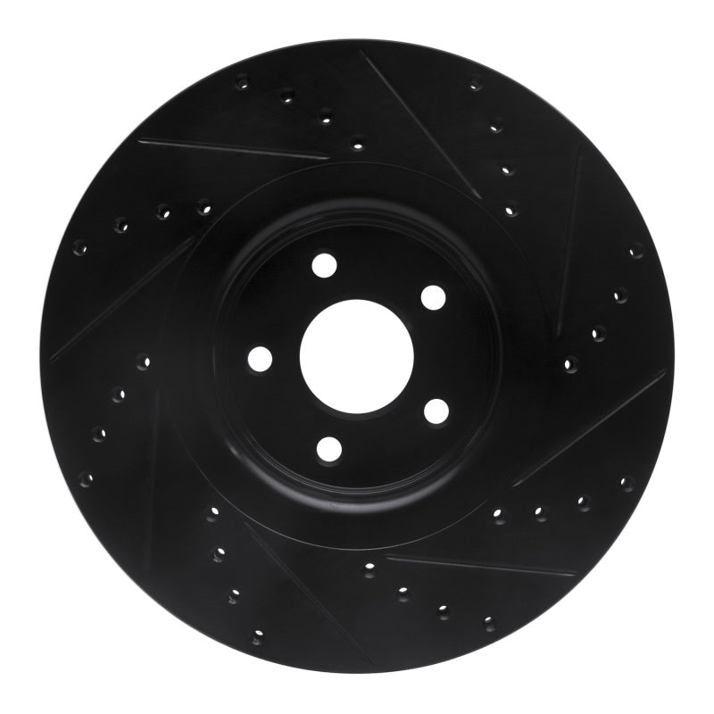 

R1 Concepts 633-54082L - RNC633-54082L - R1 14-18 Ford Focus ST Front Left Drilled & Slotted Black Brake Rotor - Shipped in Europe - Tuningsupply.com
