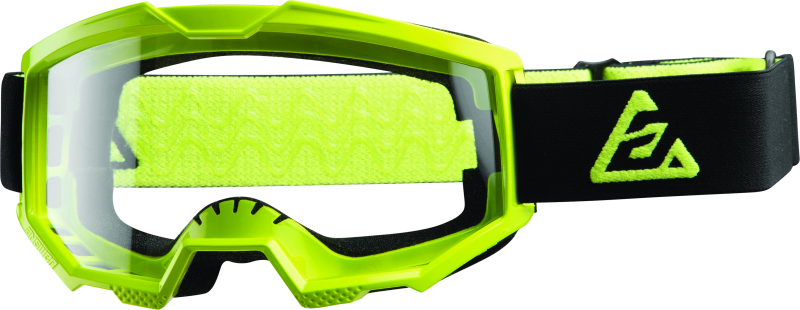 Answer Apex 1 Goggles Black/Hyper Acid - Adult-tuningsupply.com