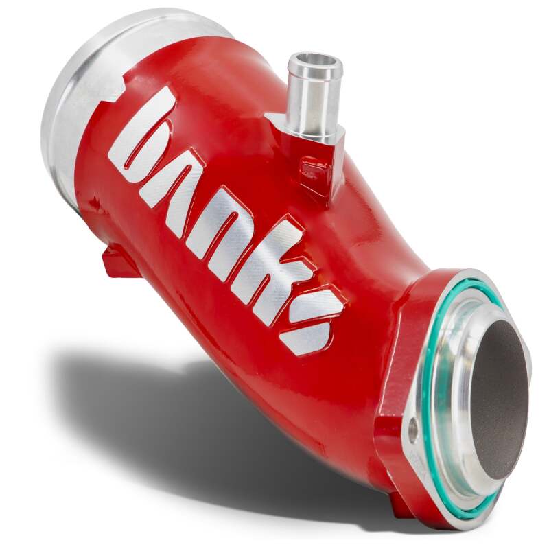 Banks Power 17-24 Chevrolet/GMC 2500/3500 6.6L Duramax L5P Monster-Ram Turbo Inlet Elbow - Red-tuningsupply.com