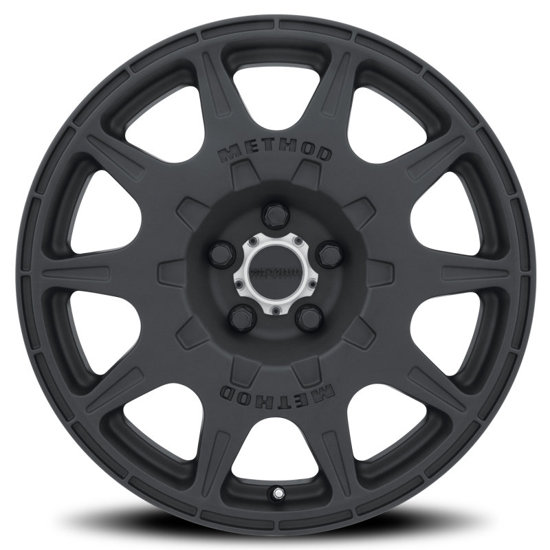 
    

Method Wheels MR50278012538-2 - MRWMR50278012538-2 - Method MR502 RALLY 17x8 +38mm Offset 5x4.5 67.1mm CB Matte Black Wheel - Shipped in Europe - Tuningsupply.com

  