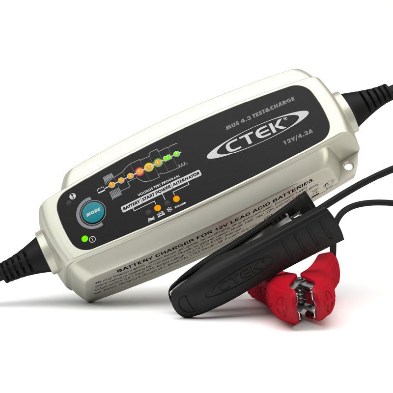 CTEK Battery Charger - MUS 4.3 Test & Charge - 12V-tuningsupply.com