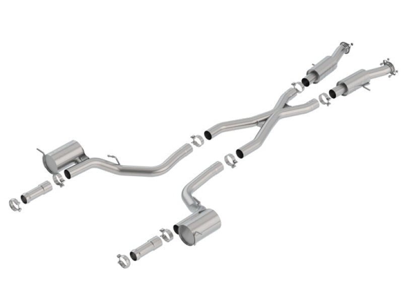 
  

Borla 140755 - BOR140755 - Borla 2018+ Jeep Grand Cherokee TrackHawk 6.2L V8 AWD 3in S-Type CatBack Exhaust (Uses Factory Tips) - Shipped in Europe - Tuningsupply.com


