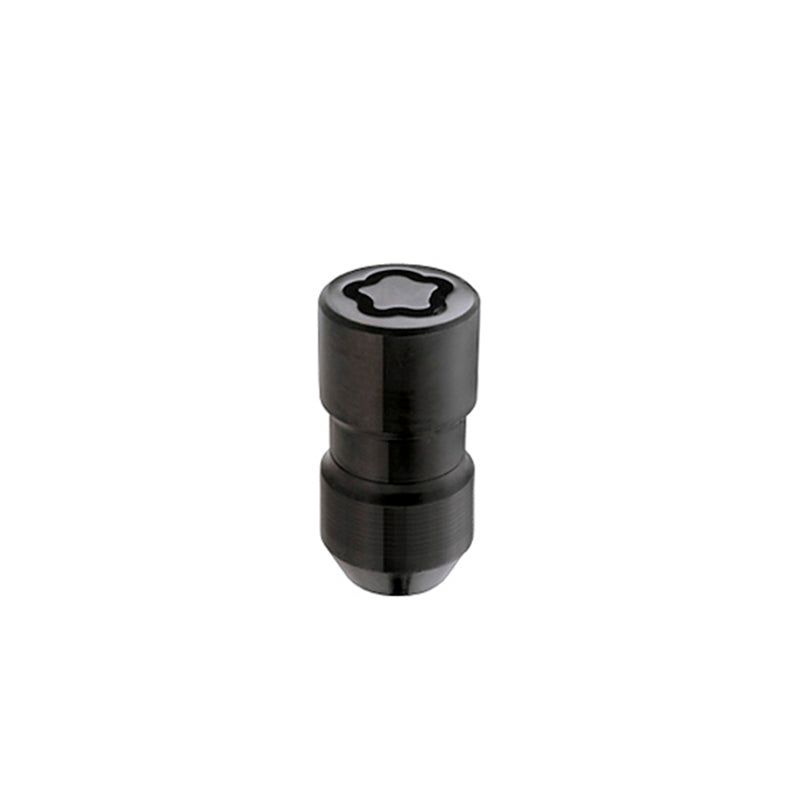 McGard Wheel Lock Nut Set - 5pk. (Cone Seat) M14X1.5 / 22mm Hex / 1.639in OAL - Black-tuningsupply.com