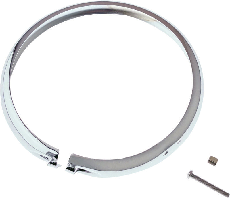 Bikers Choice 5-3/4 Headlight Replcement Chrome Trim Ring-tuningsupply.com