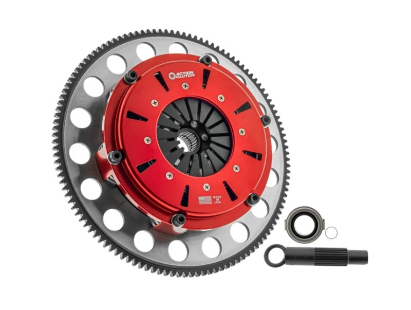 Action Clutch 94-01 Acura Integra 1.8L (B18) 7.25in Twin Disc Race Clutch w/FW(Use B/D-Series Bolts)-tuningsupply.com