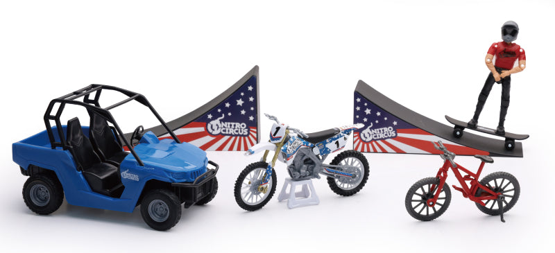 New Ray Toys Nitro Circus Playset/ Scale - 1:18