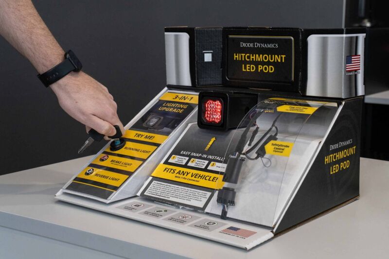 Diode Dynamics Stage Series HitchMount POP Countertop Display-tuningsupply.com