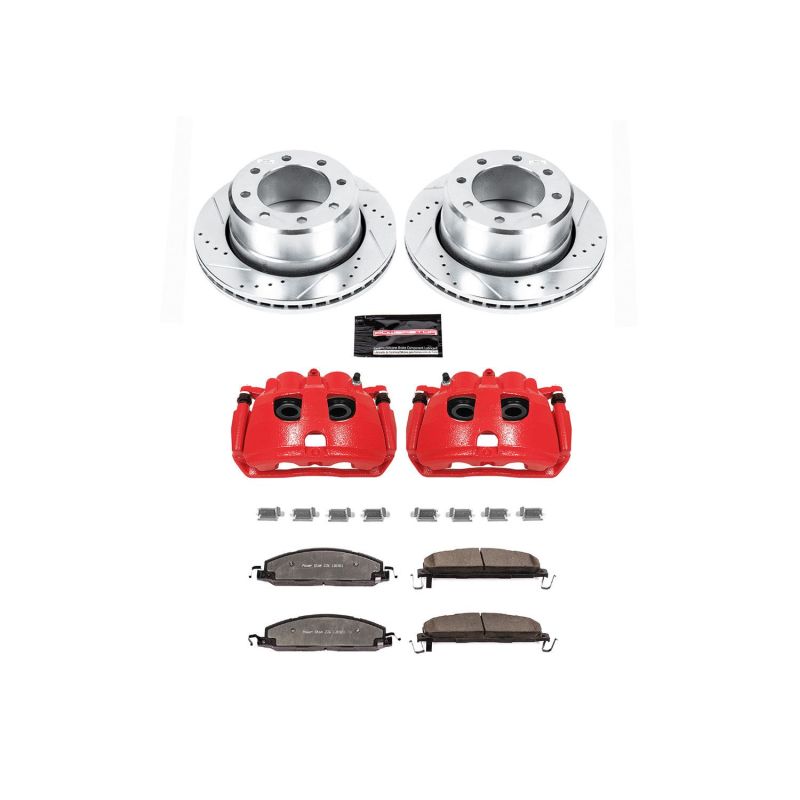 

PowerStop KC5487-36 - PSBKC5487-36 - Power Stop 09-10 Dodge Ram 2500 Rear Z36 Truck & Tow Kit w/Cals - Shipped in Europe - Tuningsupply.com
