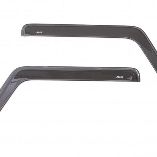 AVS 07-18 Jeep Wrangler (2 Door Only) Ventvisor Low Profile Window Deflectors 2pc - Smoke-tuningsupply.com