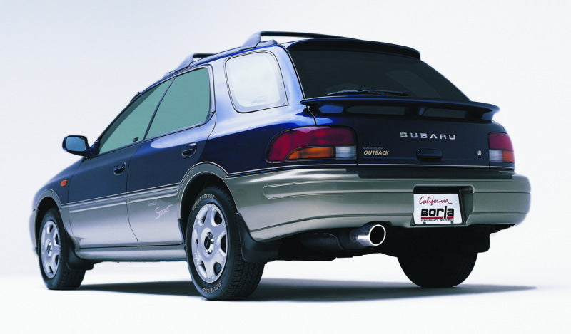 

Borla 14885 - BOR14885 - Borla 00 Subaru Impreza 2.2L/2.5L / 00-01 Outback 2.2L/2.5L Catback Exhaust - Shipped in Europe - Tuningsupply.com

