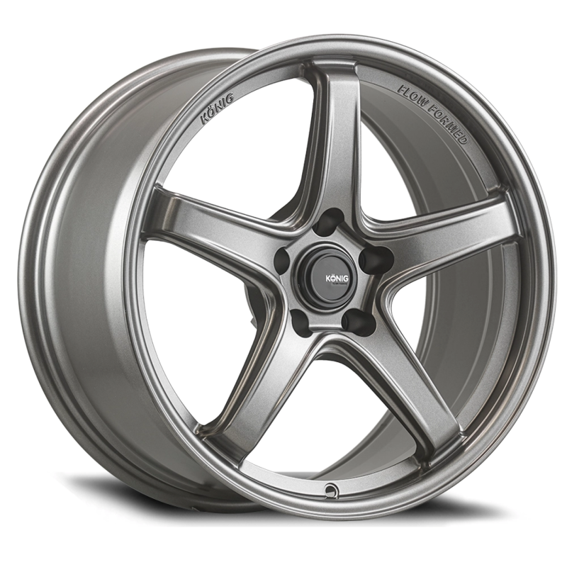 Konig Hypergram 17X9 5X112 ET42 Matte Grey Flow Formed-tuningsupply.com