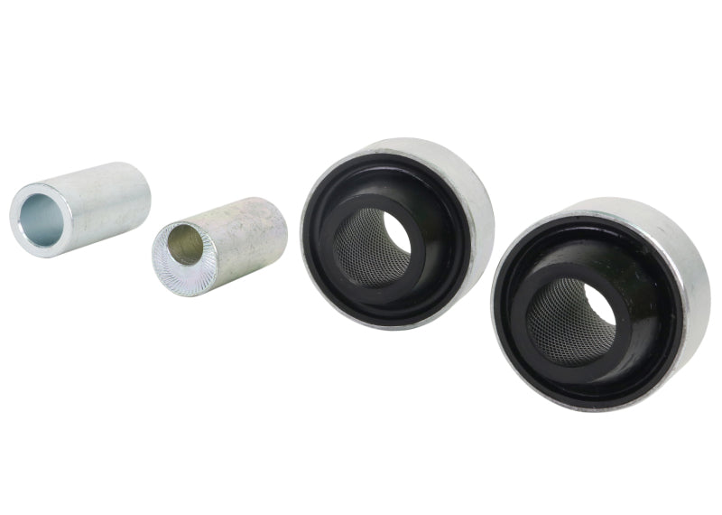 

Whiteline W53383 - WHLW53383 - Whiteline Plus 10/08+ Mitsubishi Lancer CJ Anti-Lift/Caster Fr C/A - Lwr Inner Rear Bushing Kit - Shipped in Europe - Tuningsupply.com
