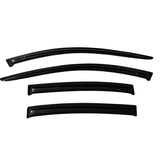 AVS 08-12 Chevy Malibu Ventvisor Outside Mount Window Deflectors 4pc - Smoke-tuningsupply.com