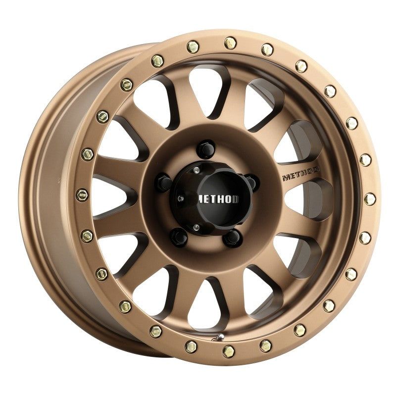 Method MR304 Double Standard 17x8.5 0mm Offset 5x5.5 108mm CB Method Bronze Wheel-tuningsupply.com