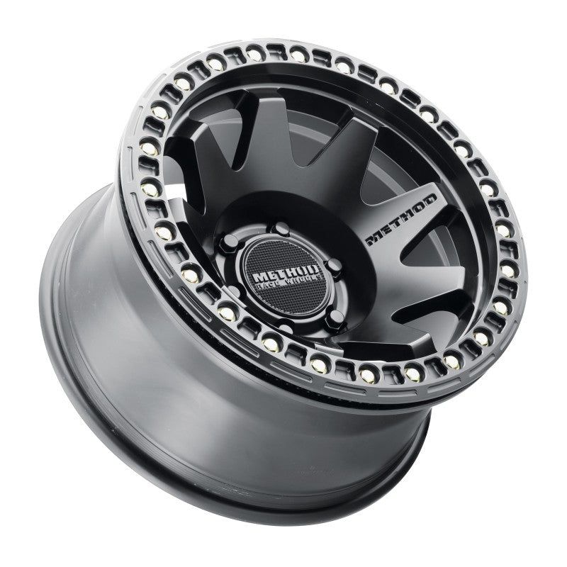 Method MR108 17x9 -44mm Offset 6x5.5 106.25mm CB Matte Black w/BH-H24125-38 Wheel-tuningsupply.com