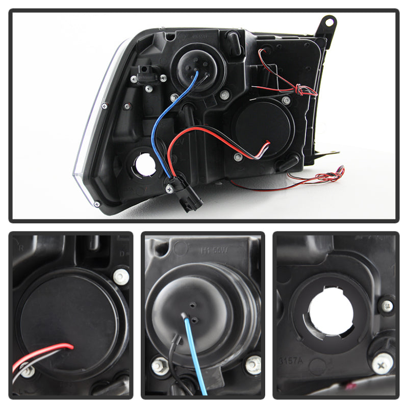 

SPYDER 5010056 - SPY5010056 - Spyder Dodge Ram 1500 09-14 10-14 Projector Headlights Halogen- LED Halo LED- Smke PRO-YD-DR09-HL-SM - Shipped in Europe - Tuningsupply.com
