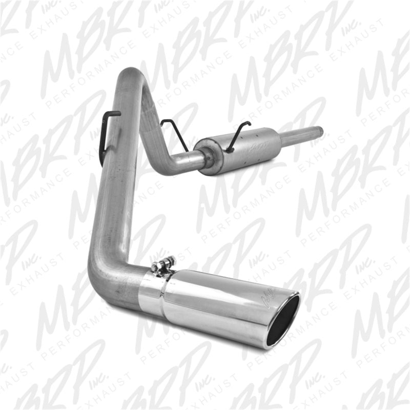 MBRP 2004-2005 Dodge Ram Hemi 1500 5.7L SC/CC-SB Cat Back Single Side-tuningsupply.com