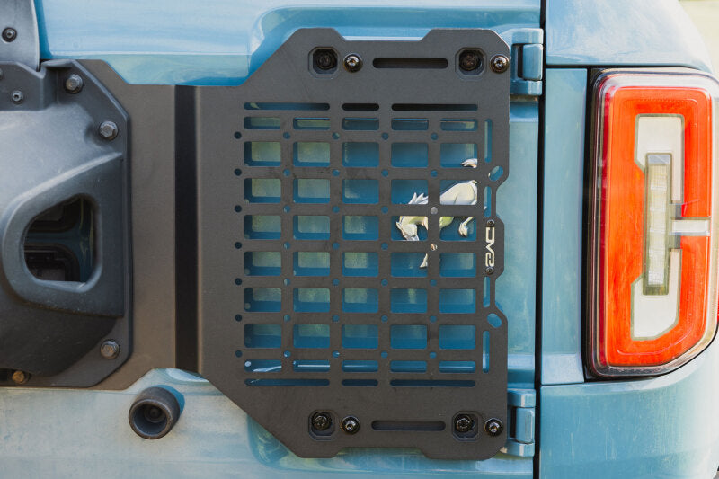 

DV8 Offroad TCBR-04 - DVETCBR-04 - DV8 Offroad 2021-2025 Ford Bronco Tailgate Reinforcement Molle Panel - Shipped in Europe - Tuningsupply.com
