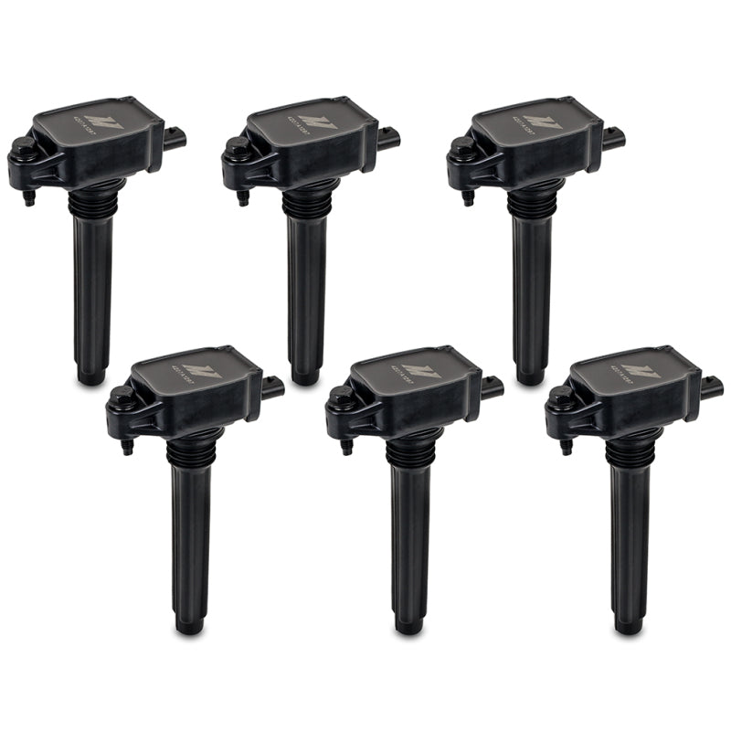 Mishimoto 12-18 Jeep Wrangler 3.6L Six Cylinder Ignition Coil Set-tuningsupply.com