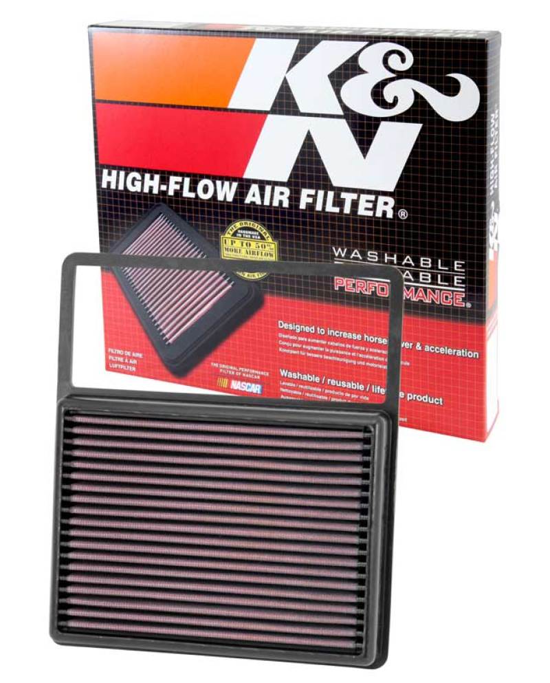 

K&N Engineering 33-5001 - KNN33-5001 - K&N 13-14 Ford Fusion Hybrid 2.0L F/I Replacement Air Filter - Shipped in Europe - Tuningsupply.com

