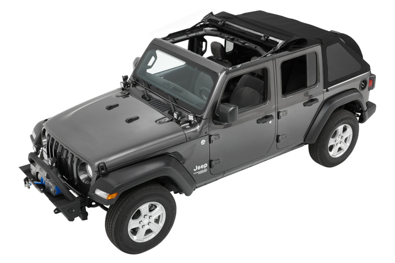 

Bestop 56863-17 - BES56863-17 - Bestop 18-26 Jeep Wrangler JL 4-Door Trektop (Premium Black Twill) - Shipped in Europe - Tuningsupply.com
