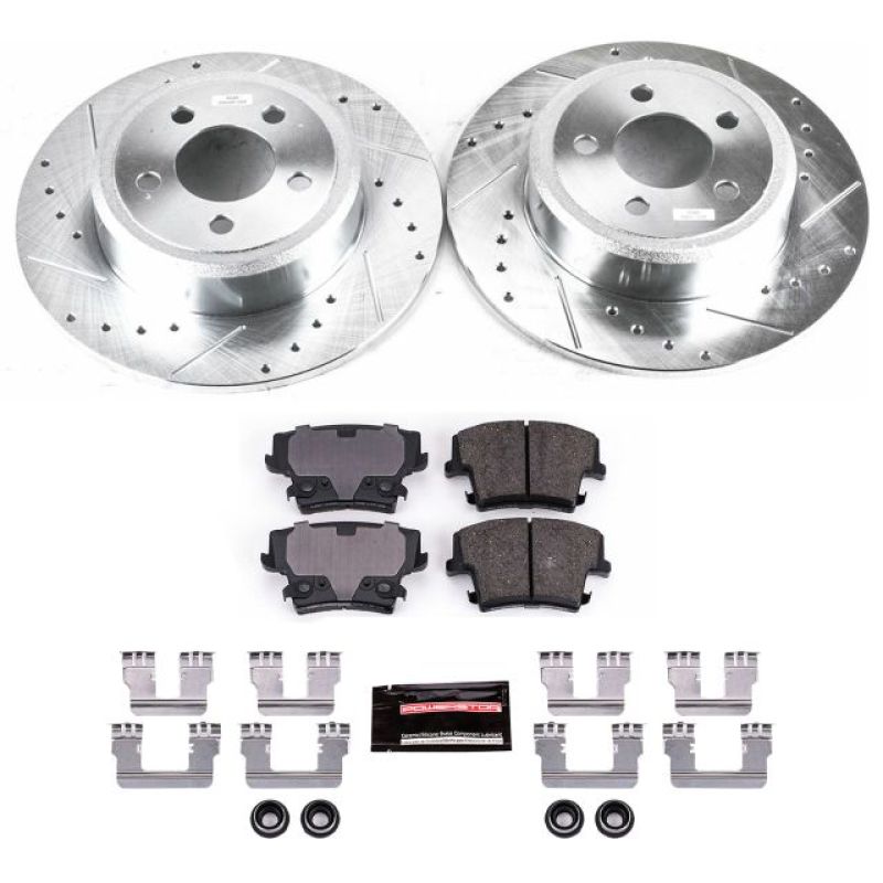 Power Stop 05-19 Chrysler 300 Rear Z23 Evolution Sport Brake Kit-tuningsupply.com