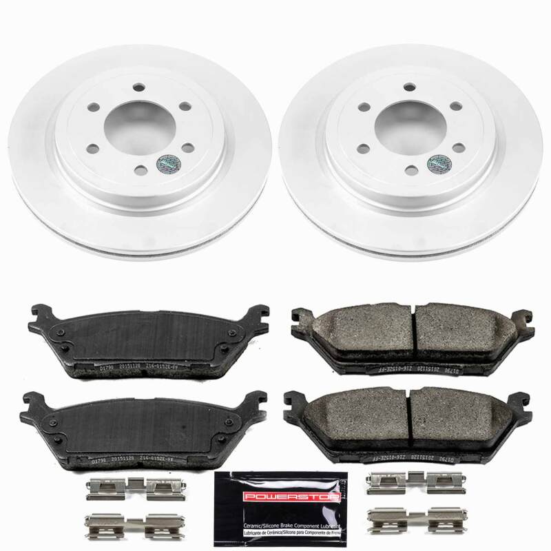

PowerStop CPK8030-23 - PSBCPK8030-23 - Power Stop 18-21 Ford Expedition Rear Z23 Coated Brake Kit - Shipped in Europe - Tuningsupply.com
