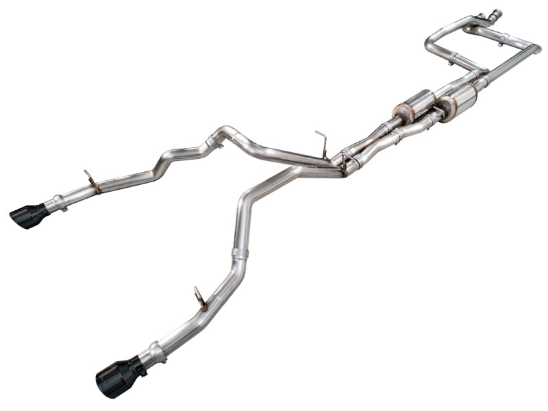 

AWE Tuning 3015-33630 - AWE3015-33630 - AWE Tuning 2025+ RAM 1500 RHO 3.0 I6 TT 0FG Dual Rear Exit Cat-Back Exhaust - Diamond Black Tips - Shipped in Europe - Tuningsupply.com
