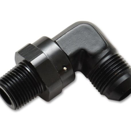 Vibrant -4AN to 1/4in NPT Male Swivel 90 Degree Adapter Fitting-Fittings-Vibrant-VIB11352-SMINKpower Performance Parts