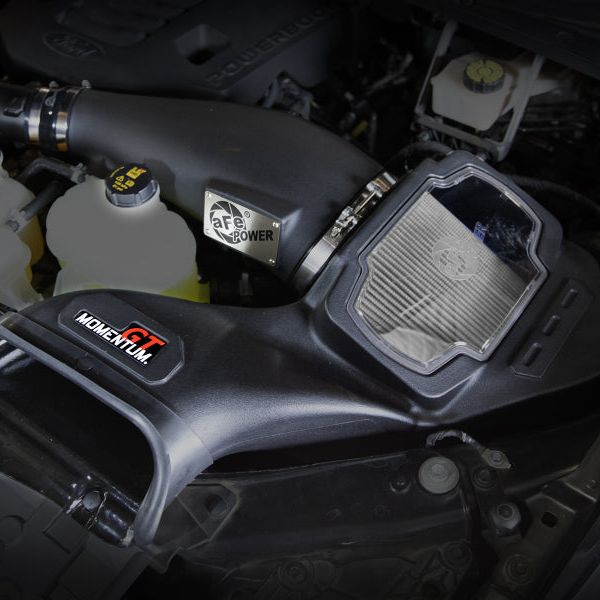 aFe POWER Momentum GT Pro Dry S Intake System 21-22 Ford F-150 V6-3.5L (tt) PowerBoost-tuningsupply.com